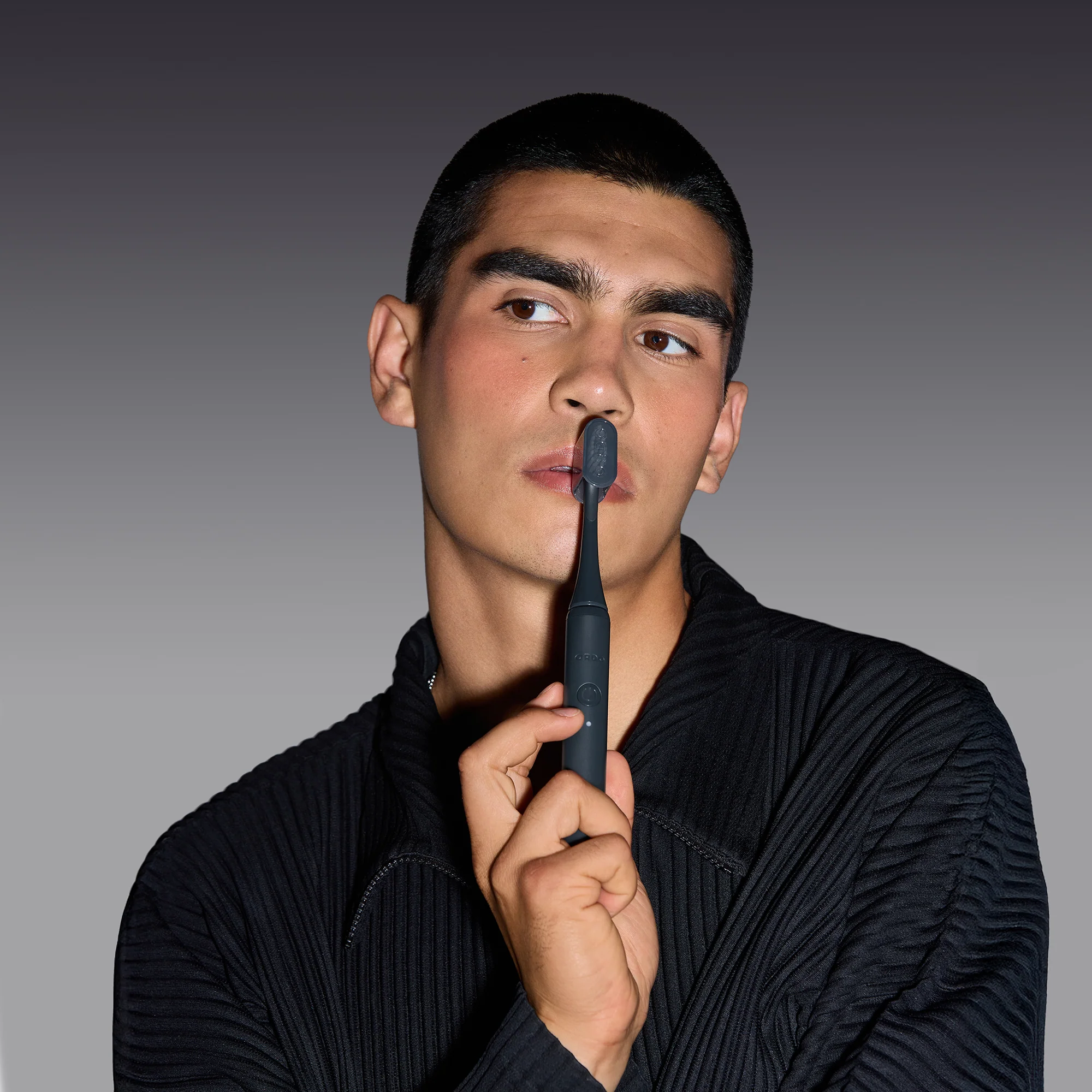 Ordo Sonic Edge Rechargeable Toothbrush - Charcoal - Image 3