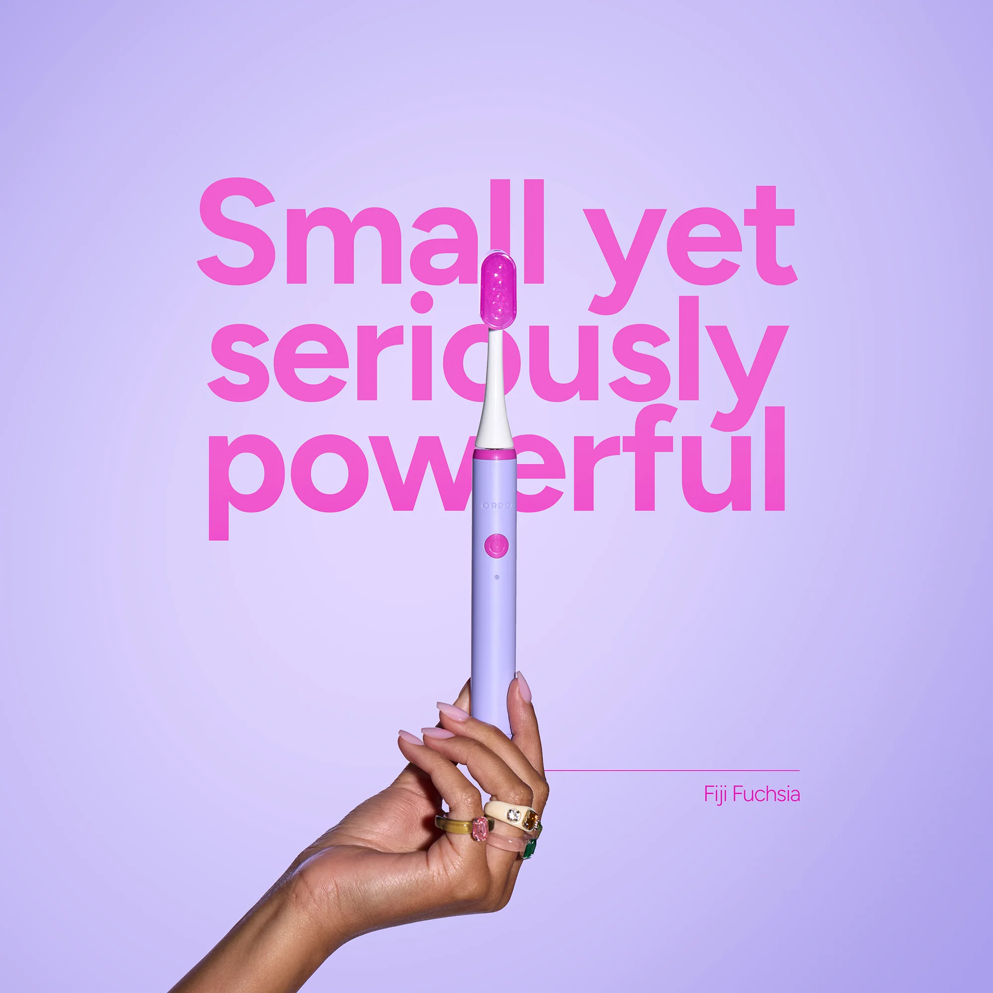 Ordo Sonic Edge Rechargeable Toothbrush - Fiji Fuchsia - Image 4