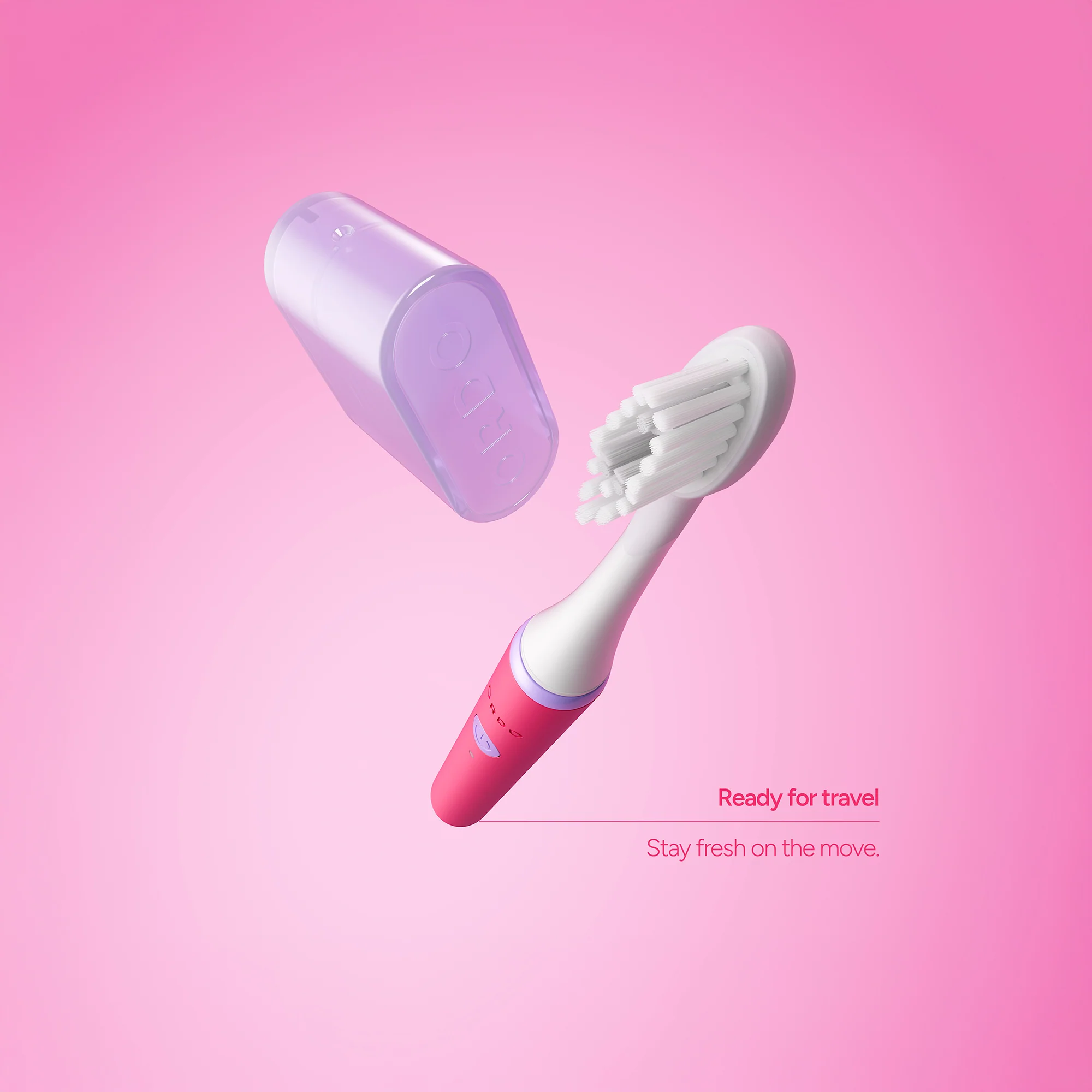 Ordo Sonic Edge Rechargeable Toothbrush - Paradise Pink - Image 7
