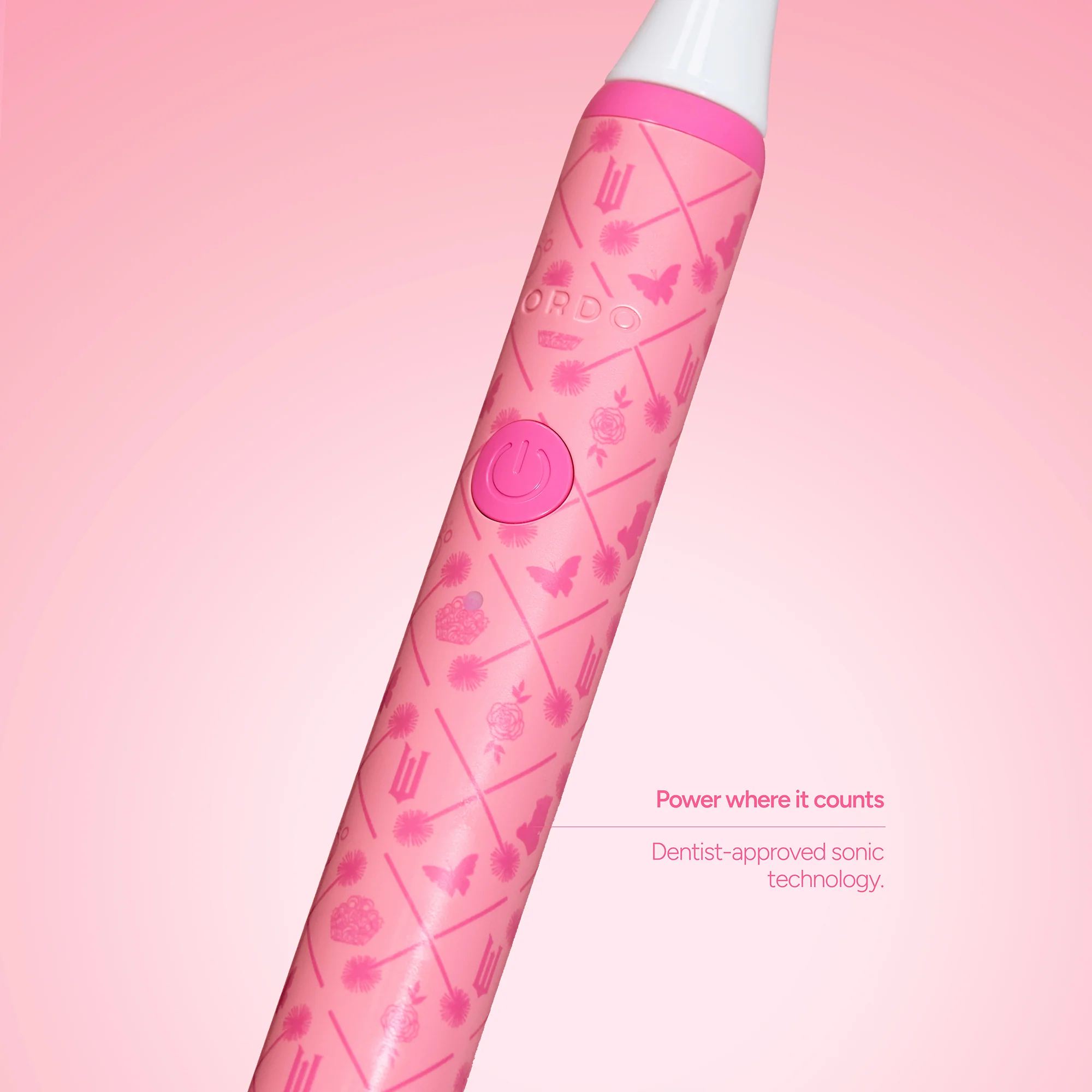 Ordo Sonic Edge Rechargeable Toothbrush - Wicked - Popular Pink - Image 4